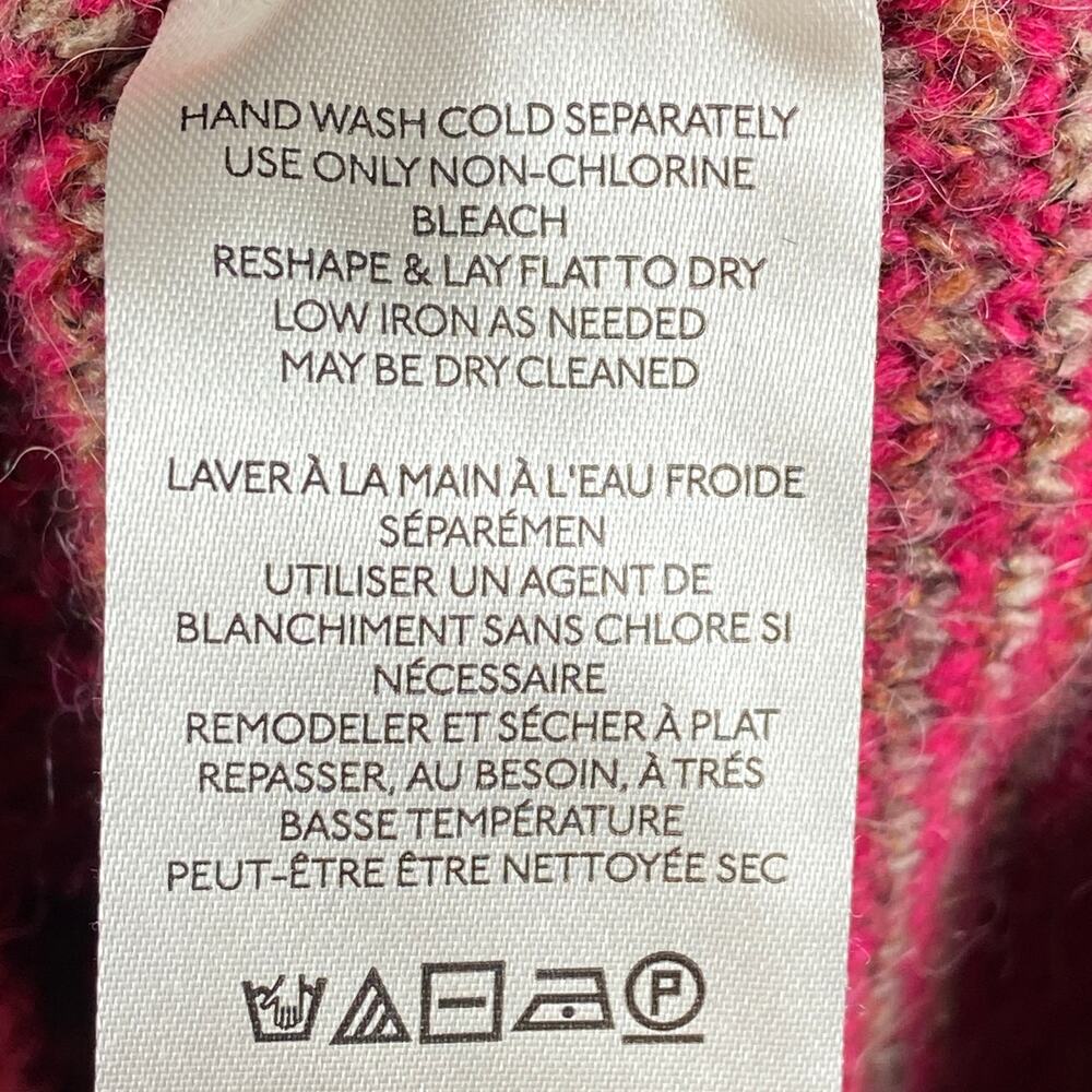Free People Oversize Wool Blend Sweater Small - Picture 7 of 10